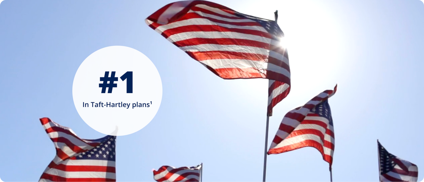 #1 in Taft-Hartley plans