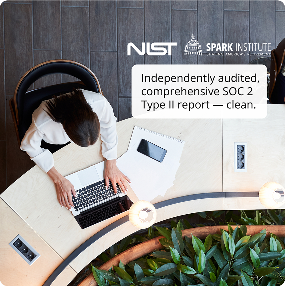 Independently audited, comprehensive SOC 2 Type II report - clean